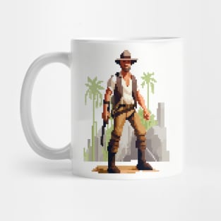 Indiana Jones Pixel Art Mug